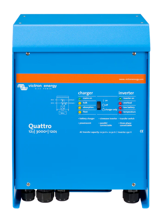 Victron Quattro 12/3000/120-50/50 230V VE.Bus (QUA123020010)
