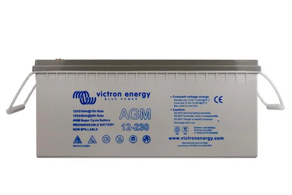 Victron Super Cycle 230Ah AGM Leisure Battery ‚ 12V