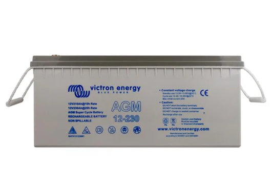 Victron Super Cycle 230Ah AGM Leisure Battery ‚ 12V