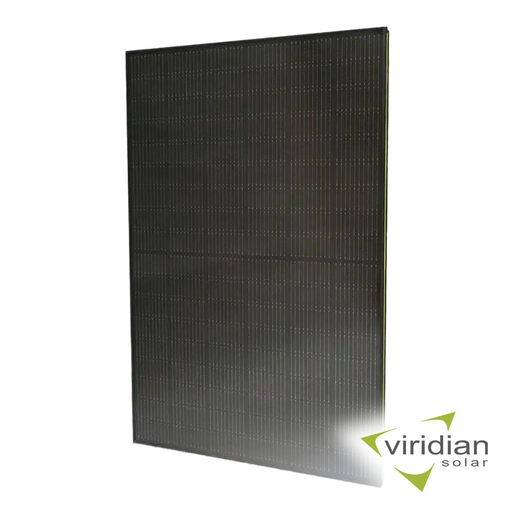 Viridian 405W PV16-M10 Fusion In-Roof Monofacial Panel, Black