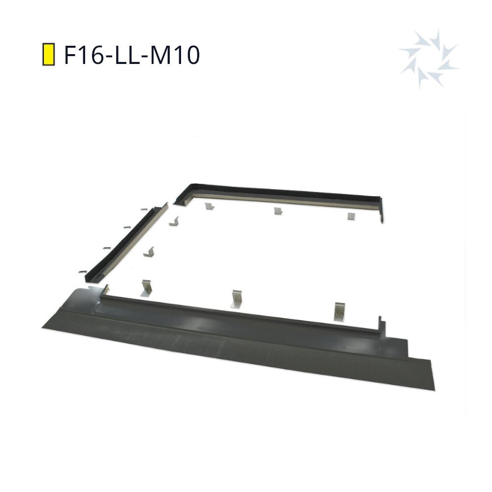 Viridian Fusion M10 Landscape Roofing Kit, Left Configuration