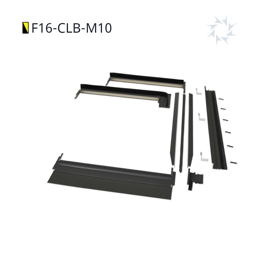 Viridian Fusion M10 Portrait Corner Conversion Kit, Left Bottom Corner (Centre Panel)
