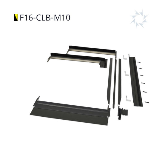 Viridian Fusion M10 Portrait Corner Conversion Kit, Left Bottom Corner (Centre Panel)
