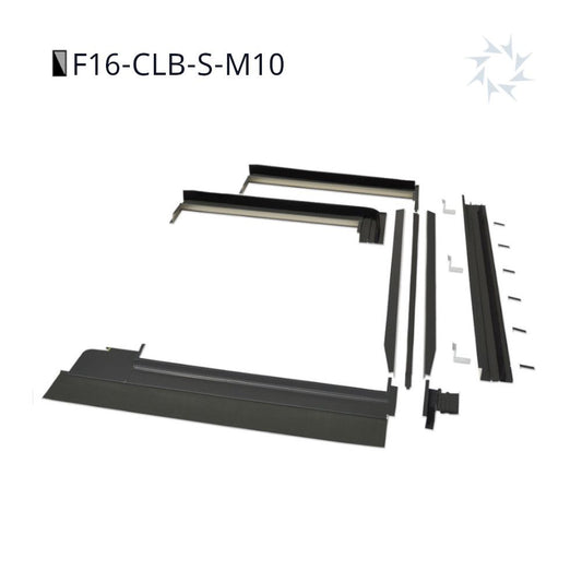 Viridian Fusion M10 Portrait Corner Conversion Kit, Left Bottom Corner (Left Panel)