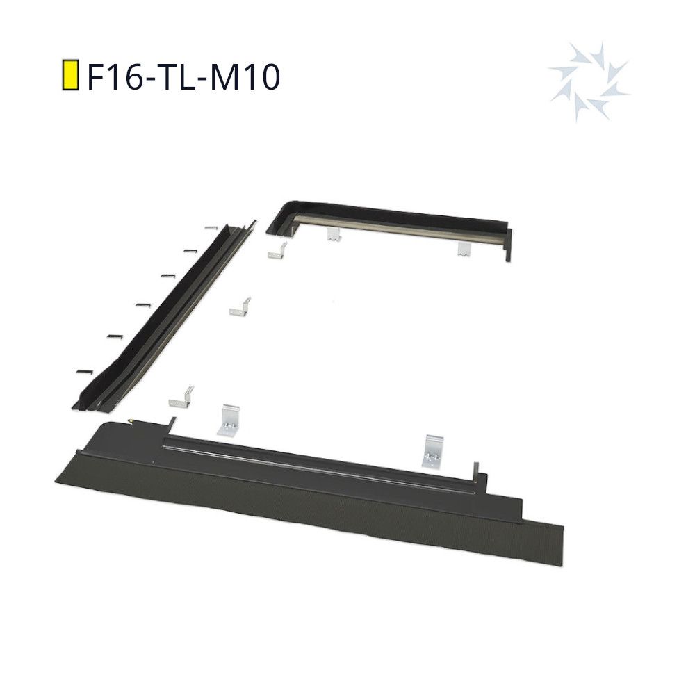 Viridian Fusion M10 Portrait Roofing Kit, Left Configuration