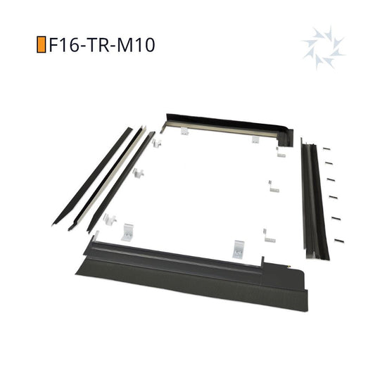 Viridian Fusion M10 Portrait Roofing Kit, Right Configuration