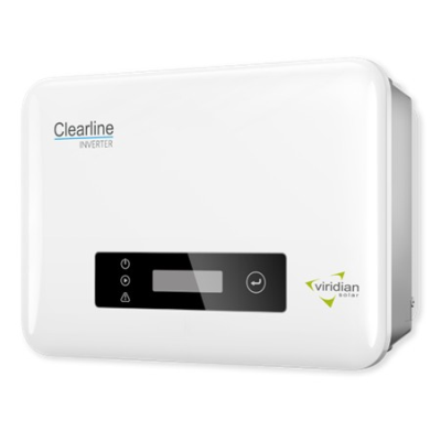 Viridian Clearline Inverter - Solar Inverter 1.5kW with Integrated DC Isolator Switch - Single MPPT