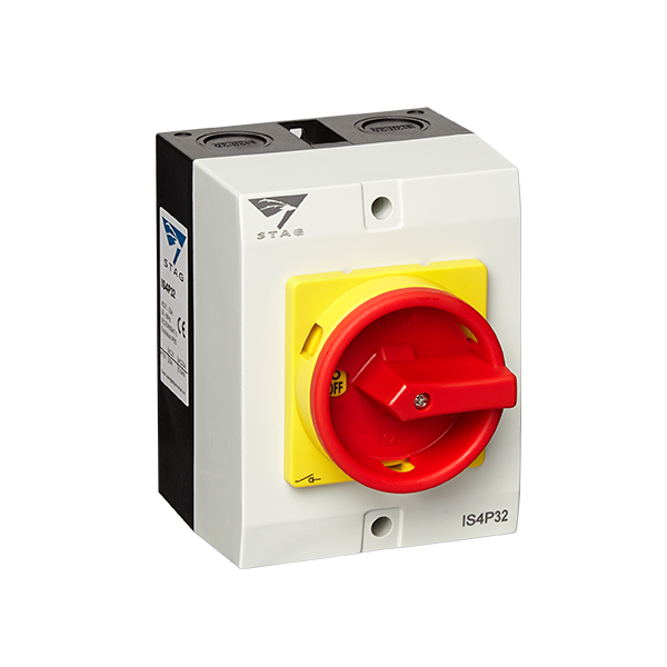 IMO Stag 32A AC Isolator - 4 Pole IP65 Enclosed
