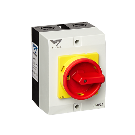 IMO Stag 32A AC Isolator - 4 Pole IP65 Enclosed