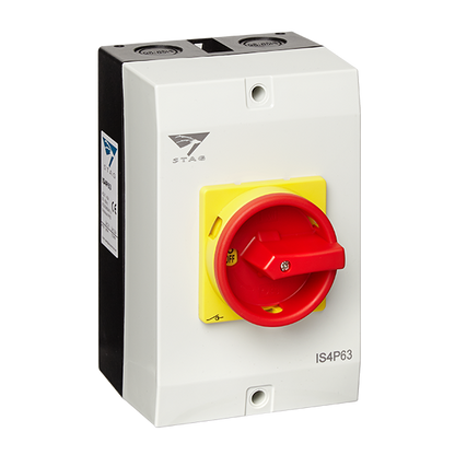 IMO Stag 63A AC Isolator - 4 Pole IP65 Enclosed